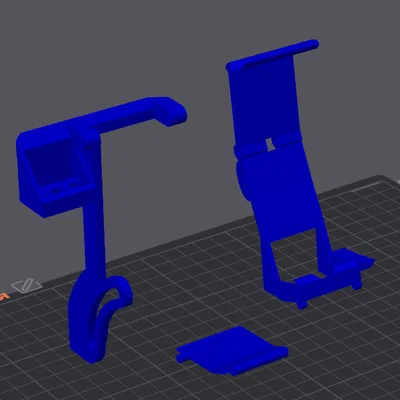 Bộ máng dẫn nhựa thừa (Poop Chute) cho máy in 3D Creality K1 series