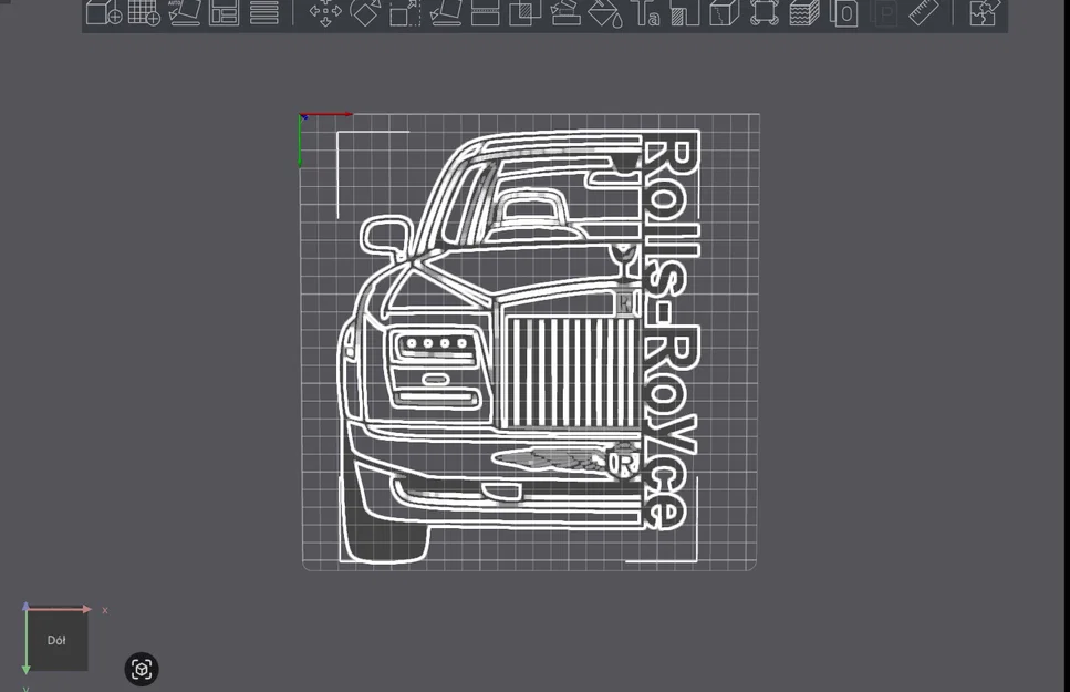 Mô hình trang trí tường Rolls-Royce độc đáo cho người yêu xe - Image 3