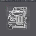 Mô hình trang trí tường Rolls-Royce độc đáo cho người yêu xe - Thumbnail 3