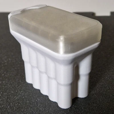 Hộp đựng 15 viên đạn .223 Remington / 5,56 x 45 mm NATO, nắp trượt có khóa