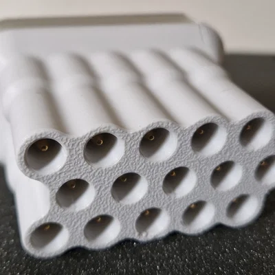 Hộp đựng 15 viên đạn .223 Remington / 5,56 x 45 mm NATO, nắp trượt có khóa