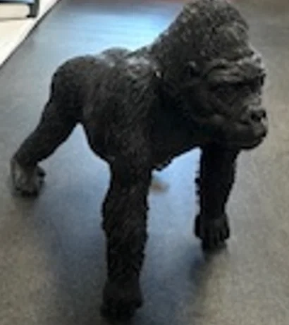 Mô hình chú khỉ đột Teddy cực chất để in 3D - Image 1