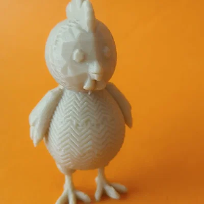 Chú Gà Con Phục Sinh Tối Giản