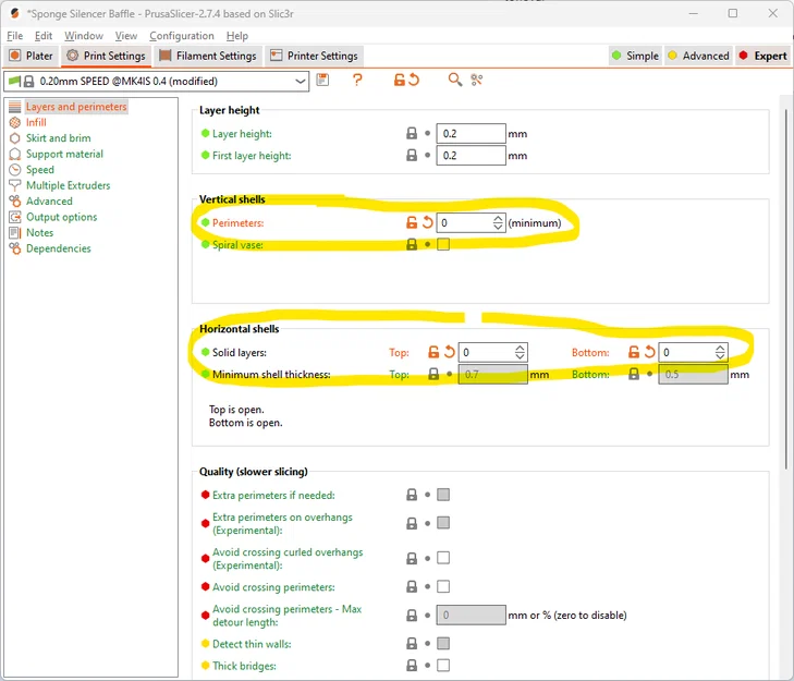 Hướng dẫn in 3D mút tiêu âm tùy chỉnh cho Airsoft Suppressor - Image 5