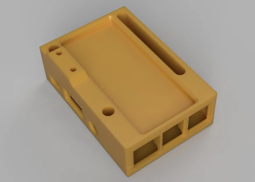 Vỏ bảo vệ Raspberry Pi 3B tích hợp đế gắn Breadboard - Image 1