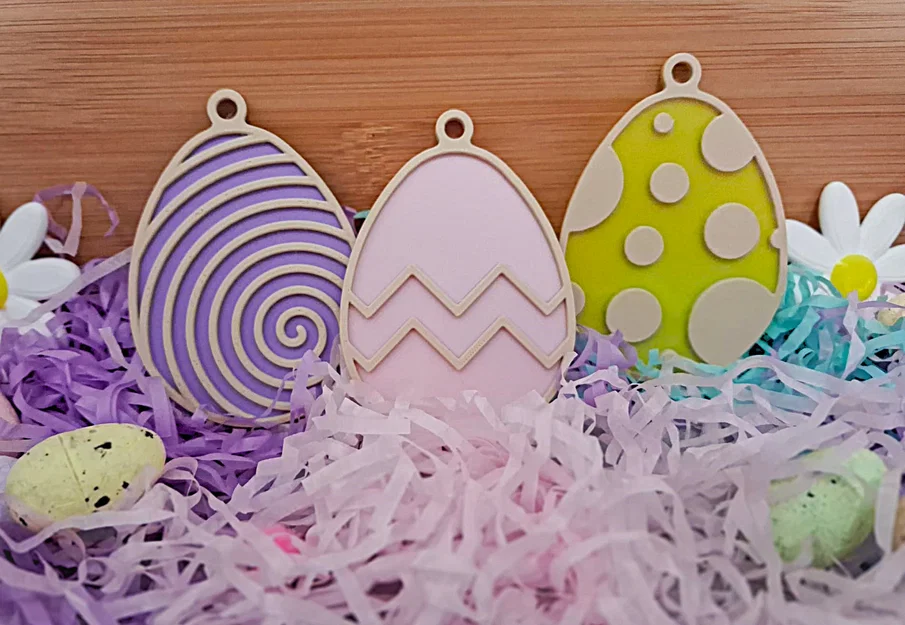 Bộ Mặt Dây Chuyền Trứng Phục Sinh (Easter Egg Pendant Set) - Image 4