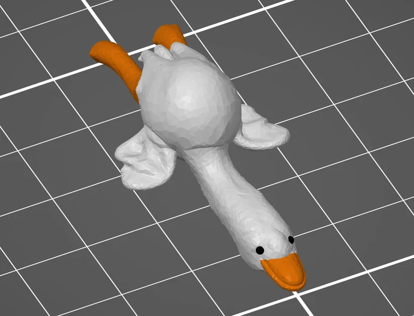 Mô hình chú ngỗng hồng hạc (Flamingo goose) - Image 1