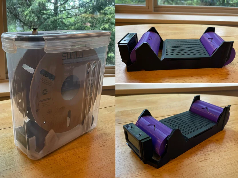 Hộp Drybox Đựng Nhựa In Tự Thu Hồi (Auto-Rewind Cereal Drybox) - Image 1