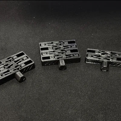 Mô hình động cơ Fidget Toy 3D (4-12 xi-lanh) - Đồ chơi giảm stress