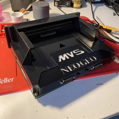 Bộ vỏ in 3D cho dự án Consolized SNK NeoGeo MV1A chuyên nghiệp