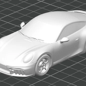 Mô hình xe Porsche 911 in 3D sắc nét cho người đam mê tốc độ