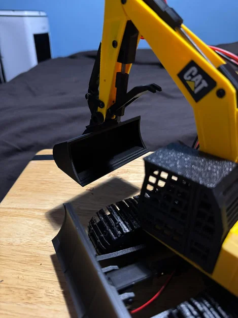 Bộ phụ kiện gầu múc cho máy xúc mô hình ProfBoots - Image 2