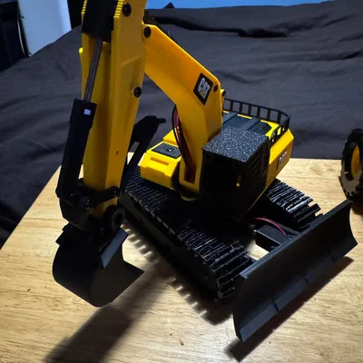 Bộ phụ kiện gầu múc cho máy xúc mô hình ProfBoots