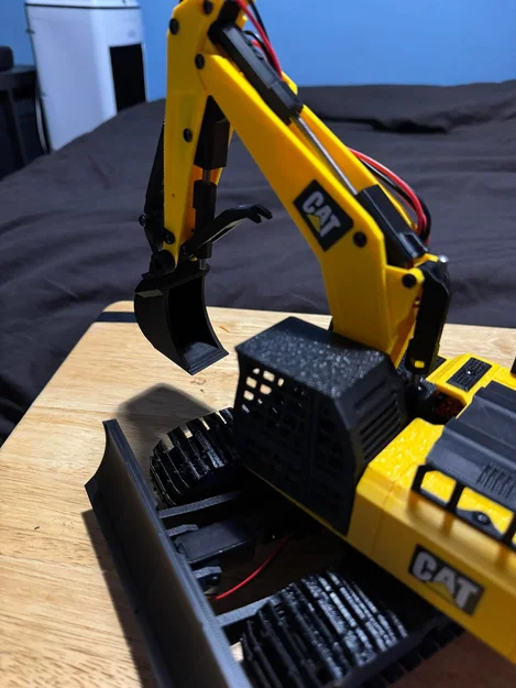 Bộ phụ kiện gầu múc cho máy xúc mô hình ProfBoots - Image 4