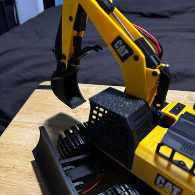 Bộ phụ kiện gầu múc cho máy xúc mô hình ProfBoots