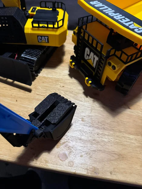 Bộ phụ kiện gầu múc cho máy xúc mô hình ProfBoots - Image 5