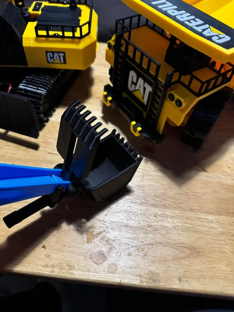 Bộ phụ kiện gầu múc cho máy xúc mô hình ProfBoots - Image 7