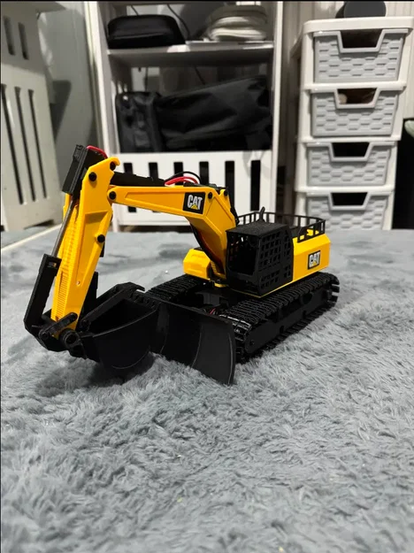 Bộ Logo CAT dành cho Máy xúc RC ProfessorBoots - Image 1