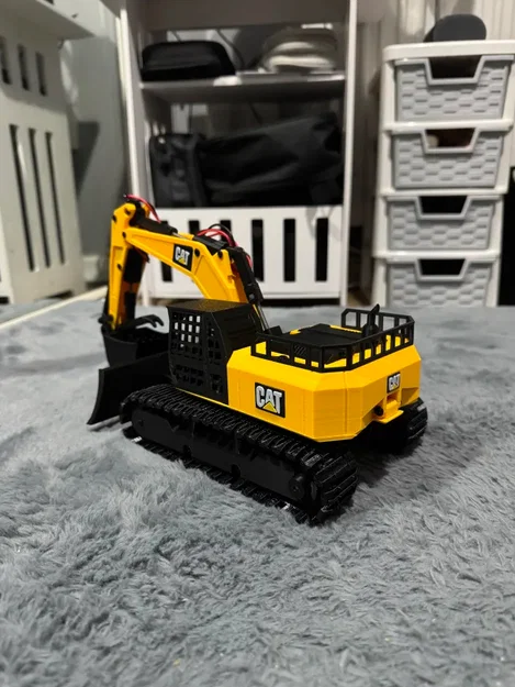 Bộ Logo CAT dành cho Máy xúc RC ProfessorBoots - Image 2