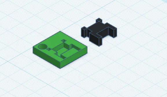 Móc khóa Minecraft Creeper - Phiên bản 3D Pop-Out - Image 1