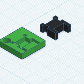 Móc khóa Minecraft Creeper - Phiên bản 3D Pop-Out