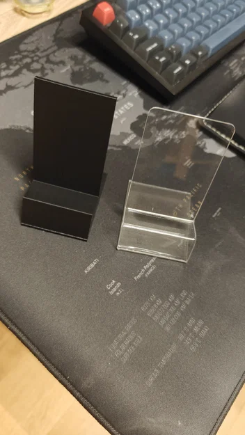 Giá đỡ điện thoại để bàn thiết kế đơn giản dễ in 3D - Image 1