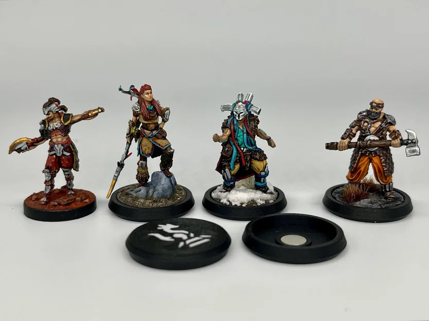 Đế trang trí mô hình Horizon - Hỗ trợ gắn nam châm - Image 2