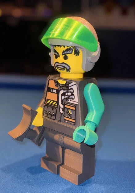 Mô hình Rock Raiders Chief MegaFigure (Tỷ lệ 5:1) - Image 3