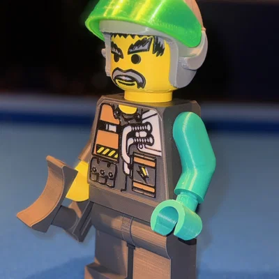 Mô hình Rock Raiders Chief MegaFigure (Tỷ lệ 5:1)