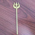 Mô hình giáo ba chĩa Hindu Trishul cho Dummy 13 độc đáo - Thumbnail 1