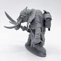 Mô hình Voi Chiến Binh (Elephant Warrior Miniature) - Thumbnail 2