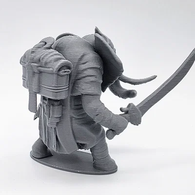 Mô hình Voi Chiến Binh (Elephant Warrior Miniature)