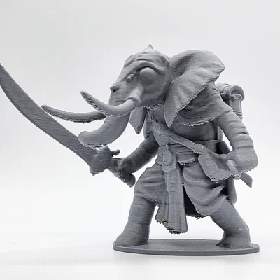Mô hình Voi Chiến Binh (Elephant Warrior Miniature)