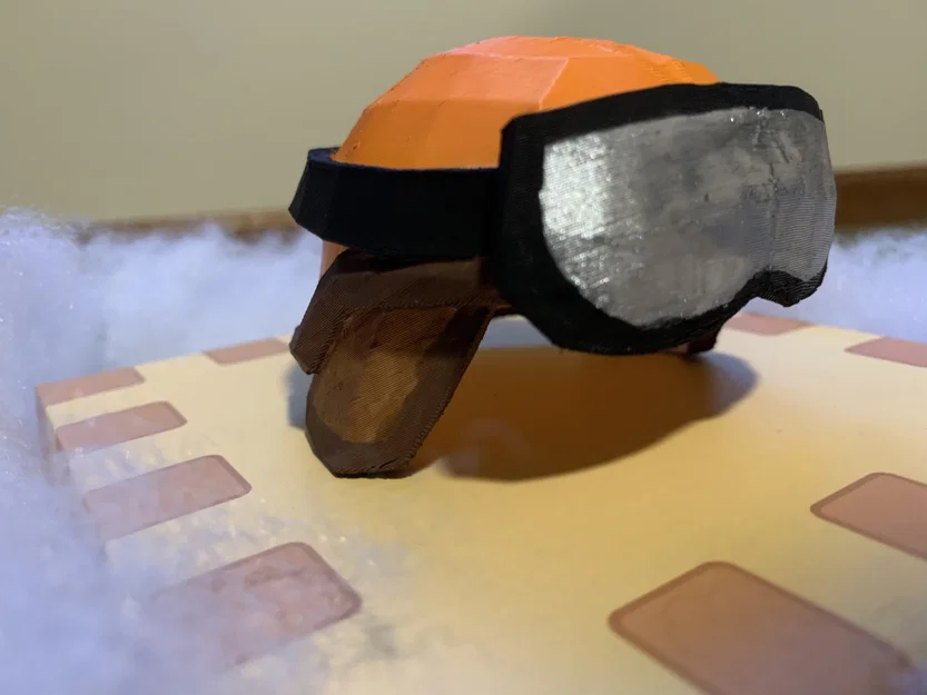 Mũ bảo hiểm đi tuyết 3D cho gấu bông Yeeps Plush - Image 3