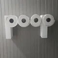 Giá treo giấy vệ sinh (hình cục poop) - Thumbnail 1