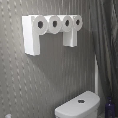 Giá treo giấy vệ sinh (hình cục poop)