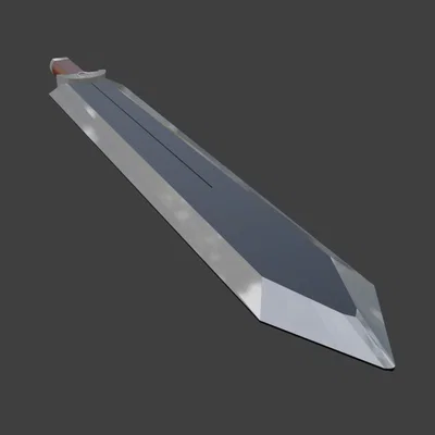 Mô hình kiếm Berserk (Guts) cho Mini 13 - Phụ kiện in 3D cực ngầu