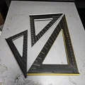 Bộ thước tam giác đa năng 3D (Speed Square Set 30°, 45°, 60°) - Thumbnail 1