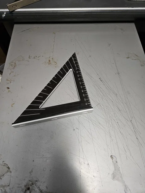 Bộ thước tam giác đa năng 3D (Speed Square Set 30°, 45°, 60°) - Image 4