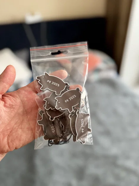 Móc khóa bánh quy gừng Giáng sinh + PF 2025 - Image 3