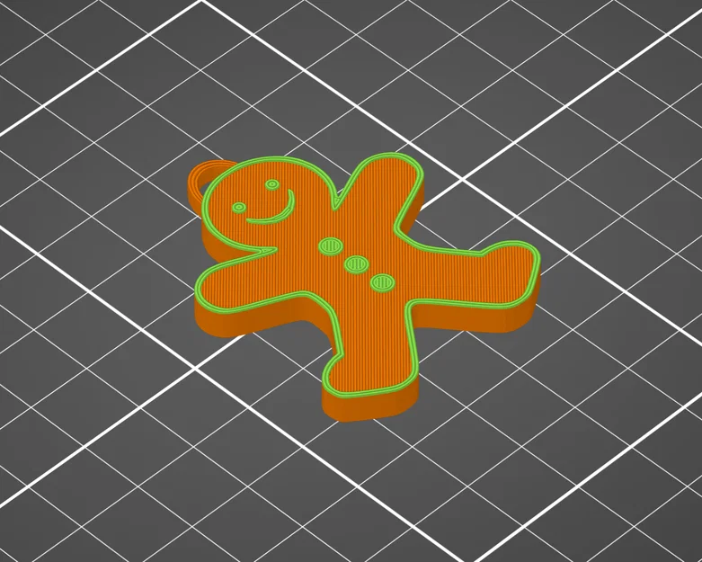 Móc khóa bánh quy gừng Giáng sinh + PF 2025 - Image 6