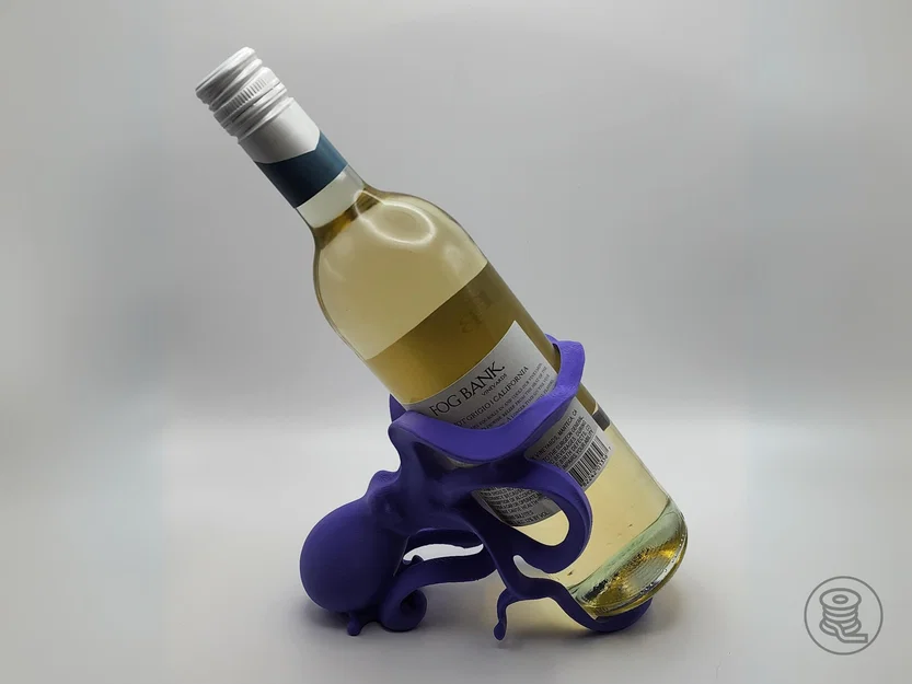 Giá đỡ chai rượu hình bạch tuộc - Image 2