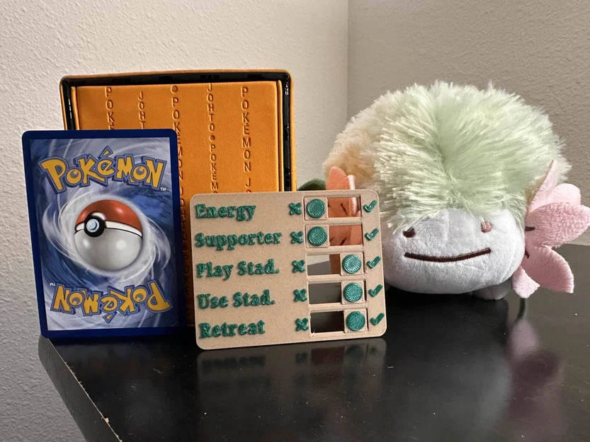 Dụng cụ theo dõi lượt chơi Pokémon TCG (Turn Tracker) - Image 1