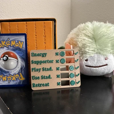Dụng cụ theo dõi lượt chơi Pokémon TCG (Turn Tracker)