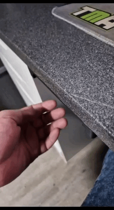 Giá đỡ Elgato Streamdeck MK1 và MK2 gắn dưới bàn - Nghiêng 45° V2