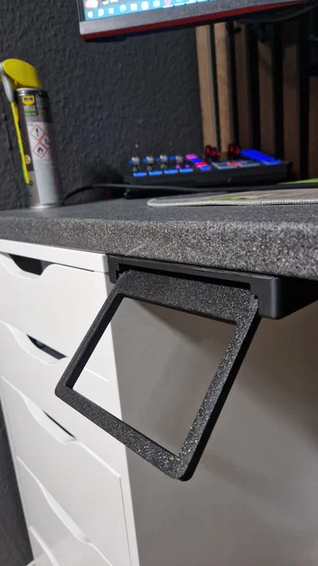 Giá đỡ Elgato Streamdeck MK1 và MK2 gắn dưới bàn - Nghiêng 45° V2 - Image 3