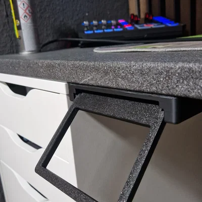 Giá đỡ Elgato Streamdeck MK1 và MK2 gắn dưới bàn - Nghiêng 45° V2