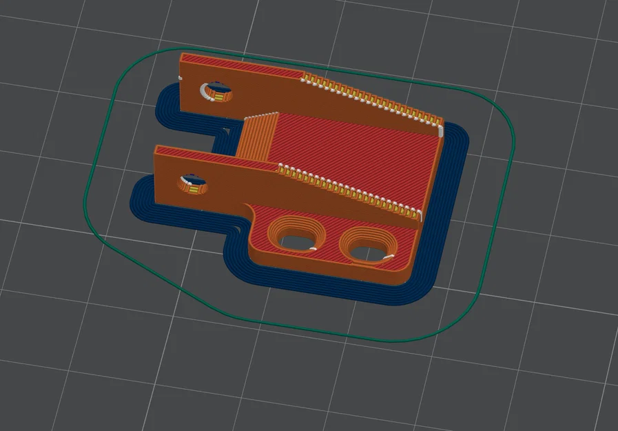 Bộ nâng đỡ cáp xích 10mm cho Creality K1 (K1C) - Image 3