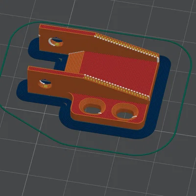 Bộ nâng đỡ cáp xích 10mm cho Creality K1 (K1C)