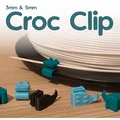 Croc Clip - Kẹp nhựa in 3D hình cá sấu (Phiên bản 3mm & 5mm) - Thumbnail 1